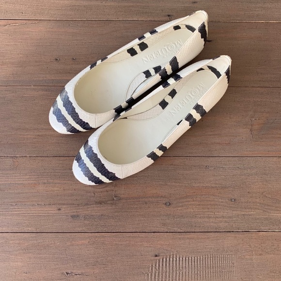 Alexander McQueen women exotic python flats NWOT - Picture 2 of 5